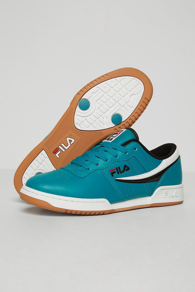 Fila Sneakers Mens Blue - Original Fitness - Philippines 3706921-HY